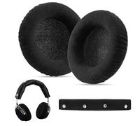 TAIANJI Almohadillas de repuesto profesionales compatibles con auriculares Beyerdynamic DT770 Pro/DT880/DT990/T70P, T5P, T1 - Terciopelo de espuma de alta densidad (negro)