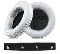 TAIANJI Almohadillas de repuesto profesionales para Beyerdynamic DT770/DT880/DT990/MMX300/T70P/T5P/T1 de piel de proteína, color gris