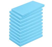 TAIANJI Paquete de 10 tableros de espuma de poliestireno de alta densidad para manualidades, hojas de espuma de 20 mm de grosor, tablero rectangular de espuma para bricolaje, arquitectura, modelado