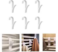 Taicols Gancho universal para radiador (plástico, blanco)