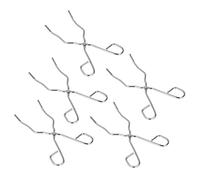 Taidda 5 Uds Pinzas de Crisol Alicates de Abrazadera Manejo Seguro para Fusión, Soldadura y Calentamiento de Oro