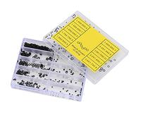 Taidda 500 Piezas Anillo Impermeable de Cabeza de Reloj de Goma para Varios Relojes Herramientas de Reparación de Sellos Impermeables con Junta Tórica de de Reloj Herramientas de Reparación para