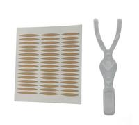 Taidda 72 Pares de Cinta para Párpados Dobles para Encantadores Párpados Dobles, Personas con Internos o de un Pliegue, Transparente/color Carne (modelo 1302 color de piel)