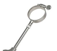 Taidda Abrazadera para Partituras de Clarinete, Soporte de Hierro Inoxidable para Artistas de Bandas de Música, Plateado, 6,10 X 1,81 X 0,79 Pulgadas para Clarinetistas (para clarinete)