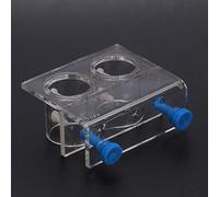 Taidda Accesorio de Tubo de Agua Acrílico, Fijación Resistente y Duradera para Acuario, Tubo de Agua Adecuado de Menos de 2,5 Cm para Pecera Organizada (#1)