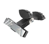 Taidda Accesorio para Bicicleta, Soporte Doble para Hervidor, Adaptador de Jaula, Adaptador de Asiento para Botella de Agua de Alta Dureza, Aleación de Aluminio Negro