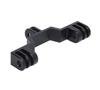 Taidda Adaptador de Montaje de Cámara de Doble Movimiento, Soporte Doble Duradero para, ángulo Ajustable para Actividades Al Aire Libre, Aleación de Aluminio