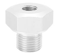 Taidda Adaptador de Sensor de Presión de Aceite 1,5 a 1/8 NPT para Motor GM LS, Construcción de Aluminio Duradera, Pieza de Repuesto Perfecta para Calibre LS1 LSX LS3