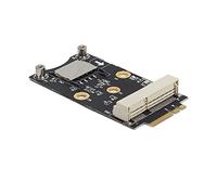 Taidda Adaptador M.2 a Mini PCI-E Conveniente Expansión del Módulo WiFi para Escritorio, No Requiere Controlador para/OS X; Compatible con Tarjeta SIM, Ideal para Sistemas Integrados