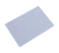 Taidda Alfombra de Corte, Accesorios de Costura Almohadilla de Corte Translúcido Tablero de sin Deslizamiento con Herramienta de No Reflectante Hecha a Mano para Manualidades para Estampillas de