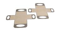 Taidda Alfombrilla de Silicona de Primera Calidad para Molde para Pan, 2 uds., Eslinga de Pan Reutilizable para Hornear Fácilmente, Revestimiento Antiadherente para Molde para para Panaderos (GREY)