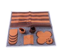 Taidda Alfombrilla para, Juguete de Alimentación Interactivo, Alimentador Lento, Alfombrilla de Tela de Fieltro Resistente con Entrenamiento de de Trabajo de Nariz Enriquecido, Ideal para Mascotas