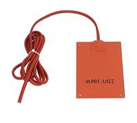 Taidda Almohadilla Calefactora de Goma de Silicona Estera Térmica Eficiente para Gabinete Eléctrico - Calentamiento Rápido para Gabinete de Interruptores, de Iluminación - CA 220 V (100W)