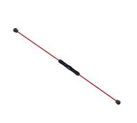 Taidda Barra de Entrenamiento Ergonómico Duradero Función de Contador de Entrenamiento Muscular para Gimnasio en Casa Al Aire, Fibra de Vidrio (Tipo desmontable con contador)