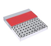 Taidda Bobina de máquina de Coser, compacta Ligera 100pcs 55623A Bobinas de Aluminio ranuradas para Piezas de máquinas de Coser industriales para Coser