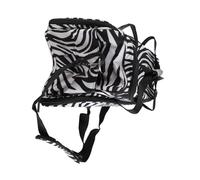 Taidda Bolsa para Herramientas de Peluquería, Bolsa Portátil para Tijeras y Peine, Estuche para Peluquería, Organizador de Gran Capacidad para, Correa para el Hombro con Asa, Rayas de Cebra, 1 Unidad