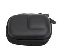 Taidda Bolsa Protectora Impermeable para Cámara 4/3, Bolsa de Almacenamiento Duradera para Cámaras Deportivas para Entusiastas del Aire Libre, Material Duro de PU (Black)