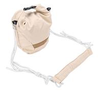 Taidda Bolso Bandolera para Cámara sin Espejo, Bolso Protector para Fotografía Callejera para XT5, GR III, Apto para Hombres y Mujeres, Material de Terciopelo de Poliéster (Caqui)