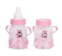Taidda Botella de dulces, Pink Sugar Bottle 2 colores 50Pcs Candy Chocolate Bottles Box para Baby Shower Party Favors Regalos Decoraciones 1#