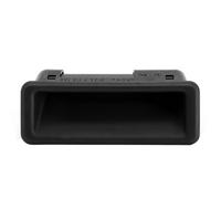 Taidda Botón de Tapa de Maletero, Interruptor de Escotilla de Puerta Trasera Duradero Apto para E88 E90 E60 E70, OE 51247118158 para Serie 1/3/5/X, Material Plástico ABS, Negro