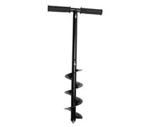 Taidda Broca de Barrena de Jardín Manual Eficiente en Forma de T para Plantar Bulbos y Flores, Excavadora Manual de Agujeros de Acero Laminado en Frío para Trabajos de Jardinería