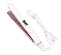 Taidda Cabello eléctrico Cabello Liso, Rizador de Pelo eléctrico portátil práctico práctico con Pantalla Digital de Ajuste de Temperatura para Herramienta de Peinado del Ca