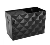 Taidda Caja de Almacenamiento de Herramientas de Peluquería, Organizador Duradero No Tóxico para Tijeras, Peine, Pinza para el Pelo, Tocador para Estilistas Profesionales, ABS Negro (Black)