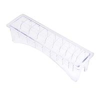 Taidda Caja de Almacenamiento de Peine Límite, Organizador Duradero para Cortapelos para Peluqueros Profesionales, Material Plástico, 8 Ranuras para Uso en Salón (Caja Peine limite 10 Piezas)
