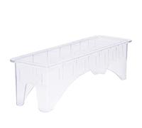 Taidda Caja de Almacenamiento de Peine Límite, Organizador Duradero para Cortapelos para Peluqueros Profesionales, Material Plástico, 8 Ranuras para Uso en Salón (Caja Peine limite 8 Piezas)