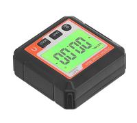 Taidda Caja de Nivel Digital, Transportador Magnético Portátil de Alta Precisión, Inclinómetro, Medidor de ángulo para Sitio de Construcción de Carpintería (naranja blanco)