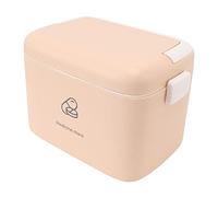 Taidda Caja Grande de Plástico Duradero para Almacenamiento de Medicamentos con Bandeja Extraíble para Herramientas Diarias, Adecuada para Viajes, Acampadas y Senderismo (PP 3)