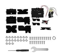 Taidda Caja inútil, Mini Juguete Divertido Regalos creativos Caja inútil Kit de Piezas de Bricolaje Caja automática Déjame Negro