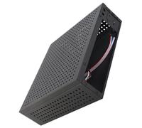 Taidda Caja para Computadora de Escritorio Buena Disipación de Calor Caja Mini ITX Resistente para Video Doméstico Terminales de Autoservicio de Hotel SECC Negro 8.3"x7.9"x2.4"