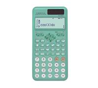 Taidda Calculadora Científica, Calculadora Matemática de 417 Funciones con Pantalla LCD Grande y Energía de Batería Solar, para Estudiantes de Secundaria, Profesores, Ingenieros (Green)