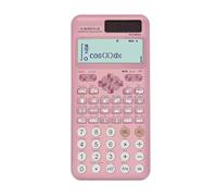 Taidda Calculadora Científica, Calculadora Matemática de 417 Funciones con Pantalla LCD Grande y Energía de Batería Solar, para Estudiantes de Secundaria, Profesores, Ingenieros (Pink)