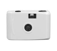 Taidda Cámara de Película Impermeable Retro de 35 Mm con Velocidad de Obturación 1/100 S F/9 Lente de 28 Mm para Bucear, Nadar Material ABS (Blanco Negro)