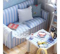 Taidda Casa de Muñecas en Miniatura de Bricolaje, Juguete de Madera Delicado para Habilidades Prácticas Que Mejoran la Interacción Entre Padres e Hijos, Regalo de Cumpleaños para Niños y Decoración