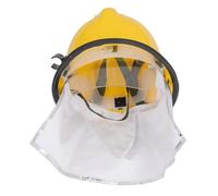 Taidda Casco de Bombero, Doble Capa, Retardante de Llama, Protección para la Cabeza de Combate, para Construcción, Minería, Envío de Energía, Rescate Al Aire Libre, Emergencia, Rojo