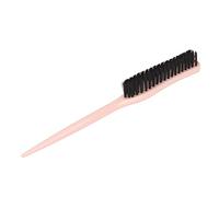Taidda Cepillo de Pelo para Burlas, Portátil, Ergonómico, Añade Volumen, Peinado, Cepillo de de Rata para Salón con de Nailon para Todo Tipo de Cabello (Rosado)