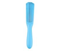 Taidda Cepillo Desenredante Universal de 8 Filas, Cepillo de Pelo con Peine Extraíble, Función de Masaje para Mujeres, Afroamericanas, Ligero (BLUE)
