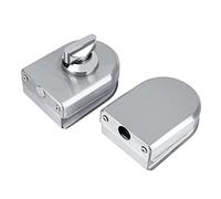 Taidda Cerradura de Puerta de Vidrio Duradera de Acero Inoxidable con Perilla Giratoria para Uso en el Baño del Hotel en el Hogar, Vidrio Templado sin Marco de 10~12 Mm de Espesor, Artesanía