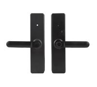 Taidda Cerradura Inteligente Biométrica con Huella Dactilar, Cerradura de Puerta Entrada sin Llave con 4 Métodos de Desbloqueo, Clave de Contraseña de Tarjeta IC para Casa Oficina