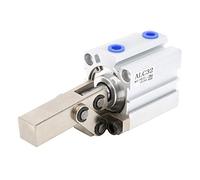 Taidda Cilindro Neumático de Palanca de Brazo de Abrazadera ALC, Trabajo Suave de Alta Precisión para Maquinaria Industrial (ALC32 no es magnético)