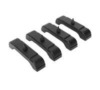 Taidda Cojines de Montaje de Radiador con Excelente Rendimiento de Amortiguación para Camaro Chevelle Impala Malibu Almohadillas de Soporte de Radiador de 3 Núcleos, Aptos para Automóviles entre