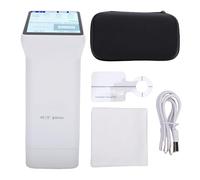 Taidda Colorímetro, Calibre de Medición de 4 Mm Medidor de Diferencia de Color con Pantalla Táctil de 3,5 Pulgadas con Fuente Luz D50 Aplicación Móvil, para Industria Impresión