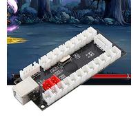 Taidda Controlador Codificador USB para Juegos en Elegante Carcasa de Cristal Acrílico para PC Host, Codificador de Juegos de Precisión para de Lucha, 3,7 X 1,4 X 0,4 Pulgadas (882C)