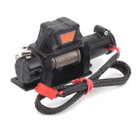 Taidda Controlador de Cabrestante Automático de Metal para D90 D110/coche sobre Orugas Axial, Accesorio RC Levantamiento de Pesas de 6,6 Libras, Cabrestante RC para