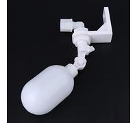 Taidda Controlador de Nivel de Agua de Plástico No Eléctrico para Pecera de Acuario, Diseño de Doble Colgante, Nivel de Agua Ajustable de 2 a 15 Cm, Se Adapta a Tanques de 5 a 18 Mm/Soporte de 5 a