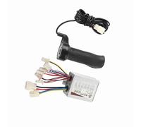 Taidda Controlador de Velocidad de Motor Cepillado y Empuñadura del Acelerador para Triciclo Scooter Eléctrico, Acelerador de Bicicleta Antideslizante para Motor de 500 W, Fácil Instalación, para (#2)