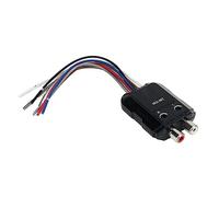 Taidda Convertidor de Audio de Alto a bajo Excelente Aislamiento del Ruido del Suelo para una Experiencia de Usuario, Adaptador de Salida del Convertidor de Línea del Automóvil